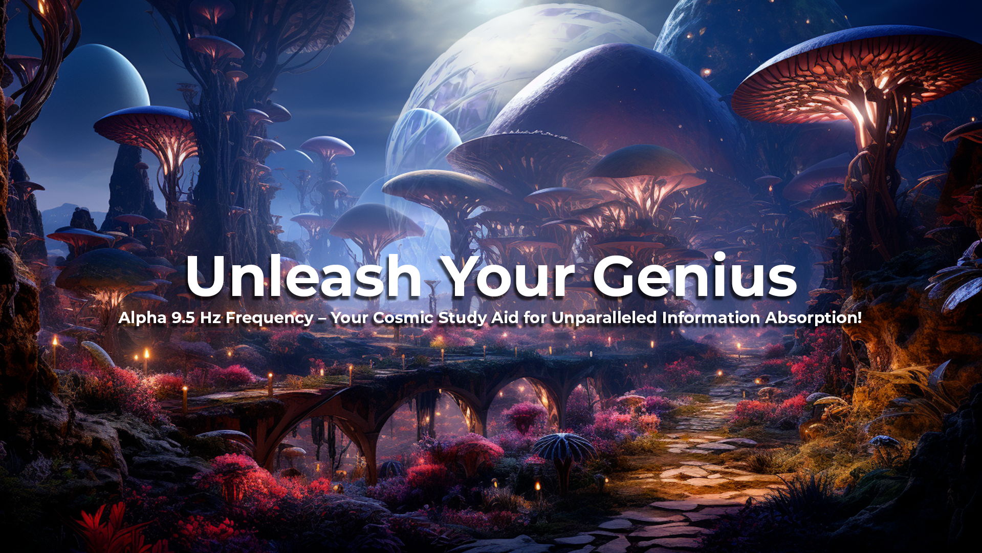Unleash Your Genius: Alpha 9.5 Hz Frequency – Your Cosmic Study Aid for Unparalleled Information Absorption