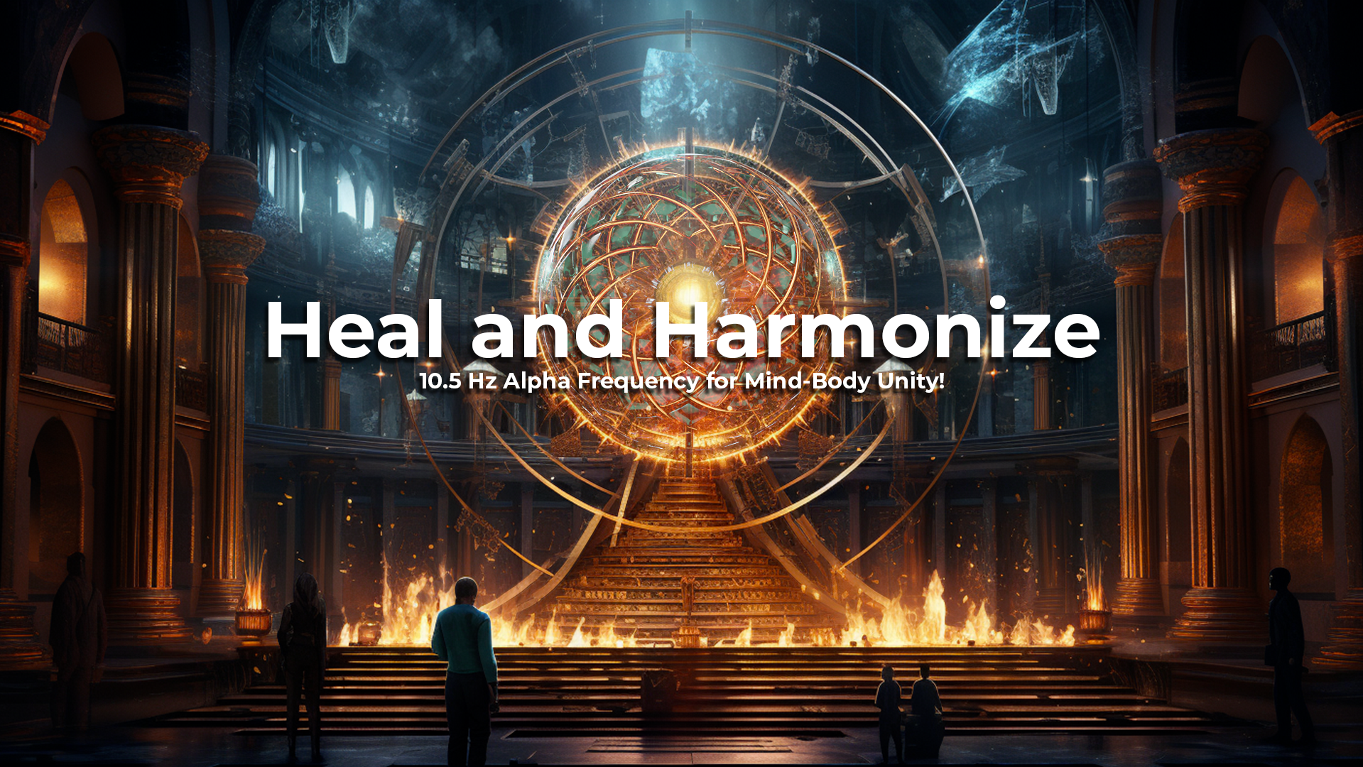 Heal and Harmonize: 10.5 Hz Alpha Frequency for Mind-Body Unity