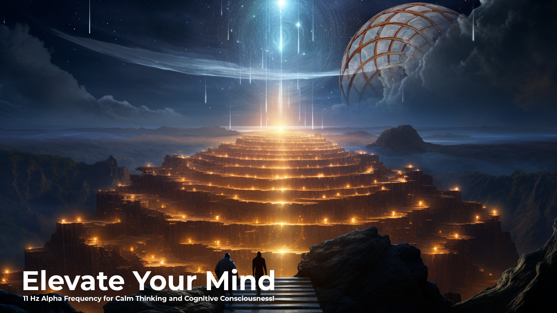 Elevate Your Mind: 11 Hz Alpha Frequency for Calm Thinking and Cognitive Consciousness