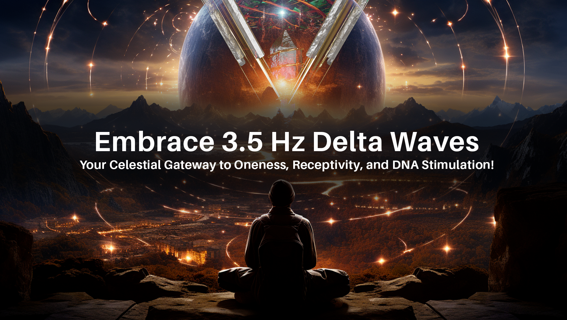 Embrace 3.5 Hz Delta Waves – Your Celestial Gateway to Oneness, Receptivity, and DNA Stimulation!