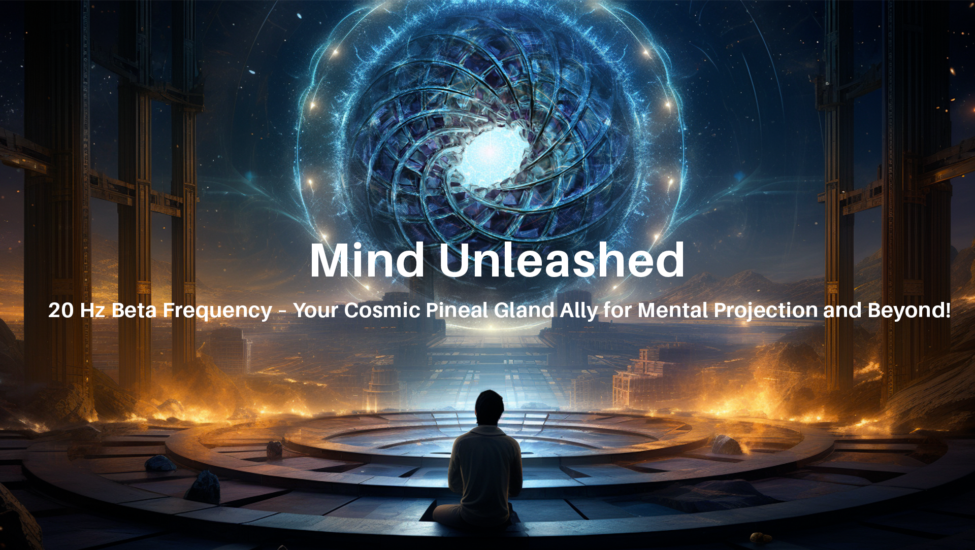 Mind Unleashed: 20 Hz Beta Frequency – Your Cosmic Pineal Gland Ally for Mental Projection and Beyond!