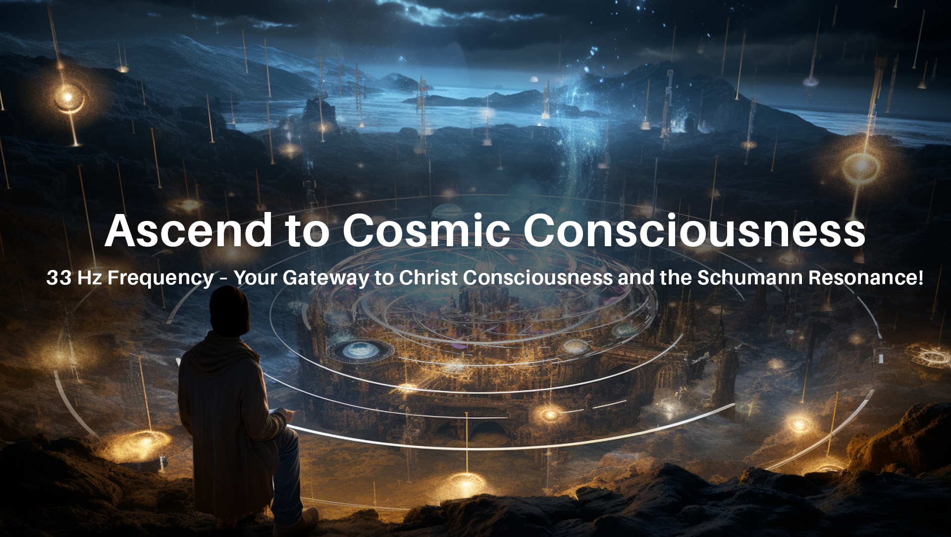 Ascend to Cosmic Consciousness: 33 Hz Frequency – Your Gateway to Christ Consciousness and the Schumann Resonance!