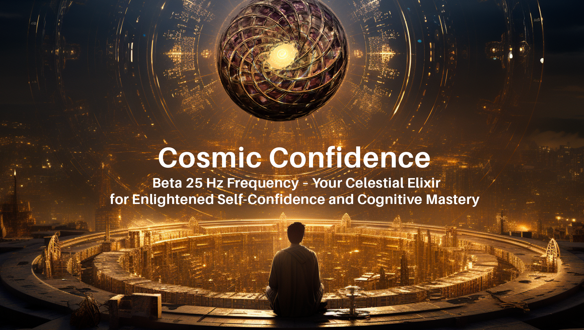 Cosmic Confidence: Beta 25 Hz Frequency – Your Celestial Elixir for Enlightened Self-Confidence and Cognitive Mastery