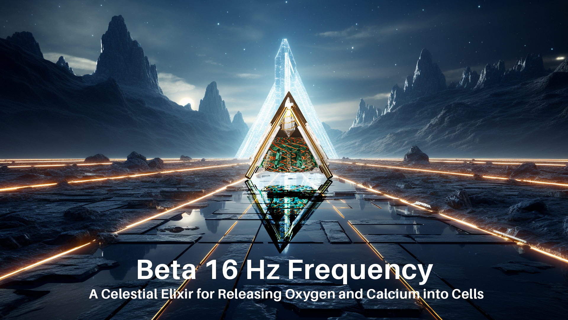 Beta 16 Hz Frequency – A Celestial Elixir for Releasing Oxygen and Calcium into Cells