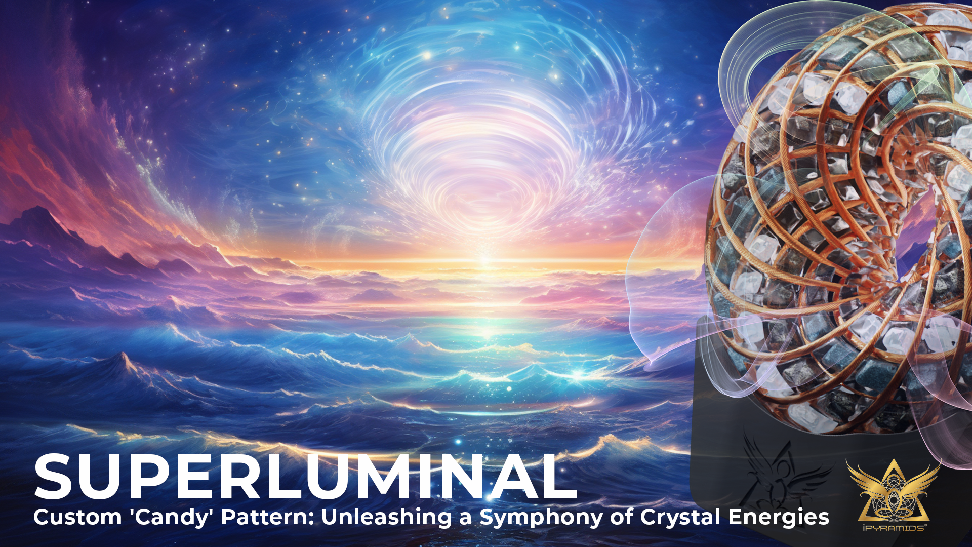 SUPERLUMINAL Custom 'Candy' Pattern: Unleashing a Symphony of Crystal Energies