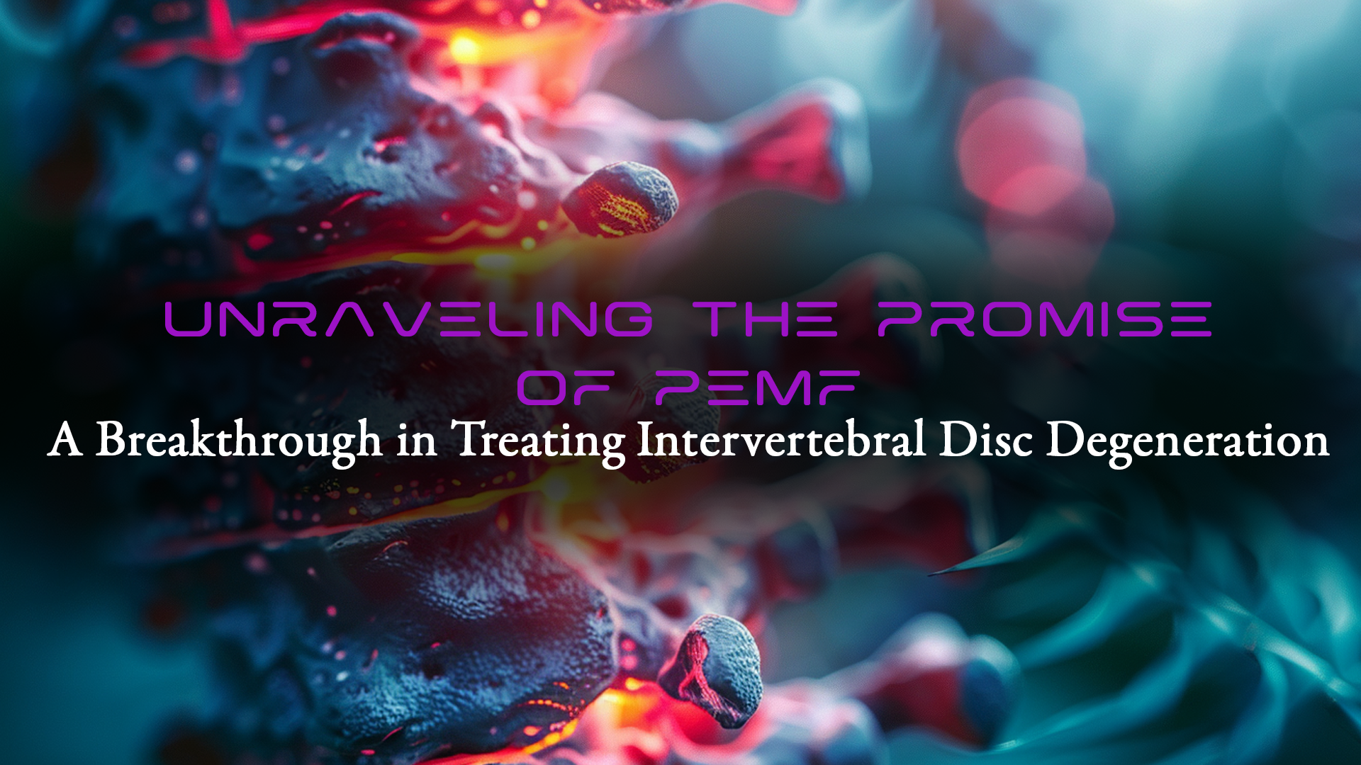 Unraveling the Promise of PEMF: A Breakthrough in Treating Intervertebral Disc Degeneration