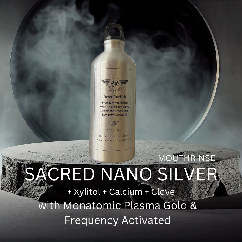 Nano Silver MouthRinse with Monatomic Plasma Gold