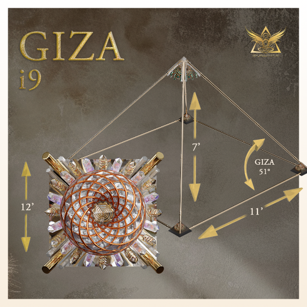 Giza i9 Tachyon Energy EMF Shield Quantum Healing