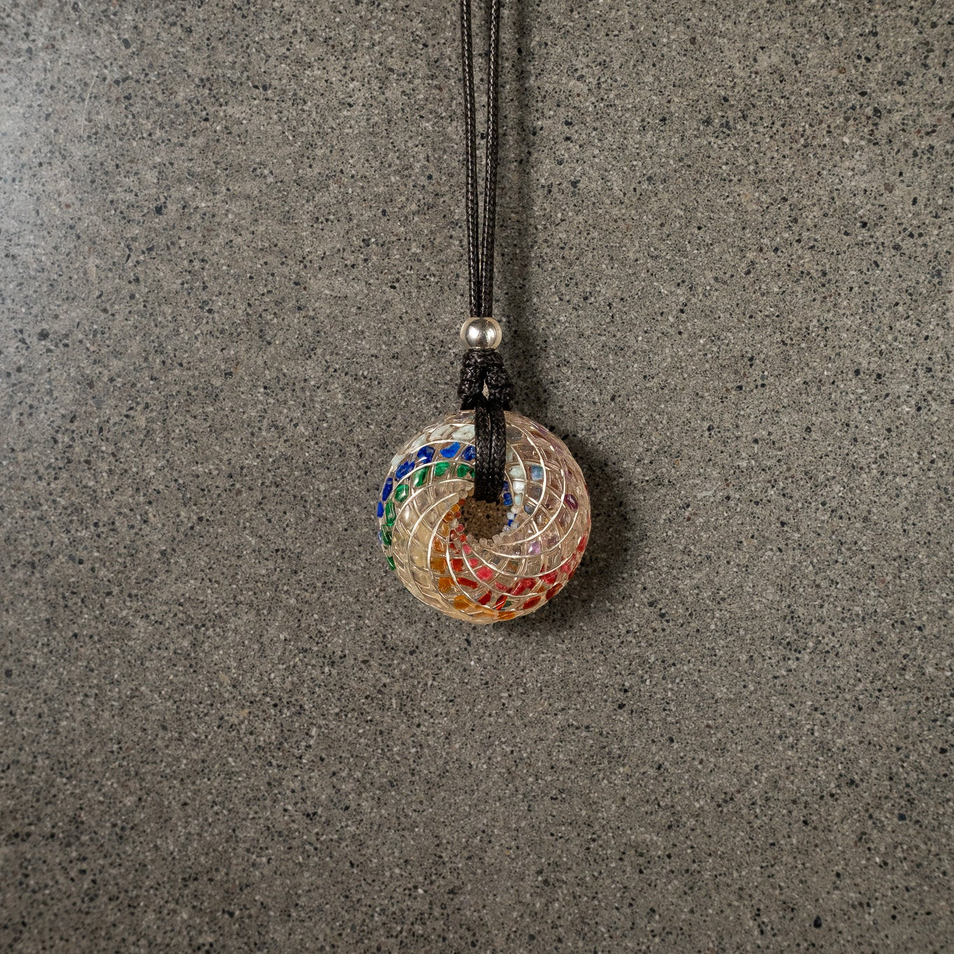 Full Spectrum iTorus iZ Crystal Toroidal Pendant