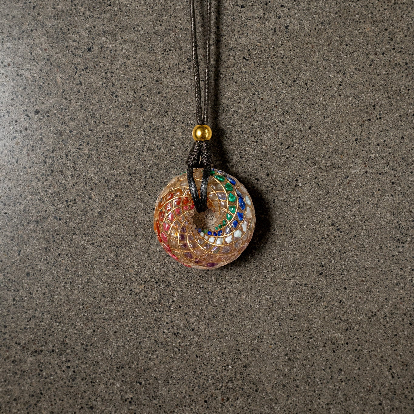 Full Spectrum iTorus iZ Crystal Toroidal Pendant