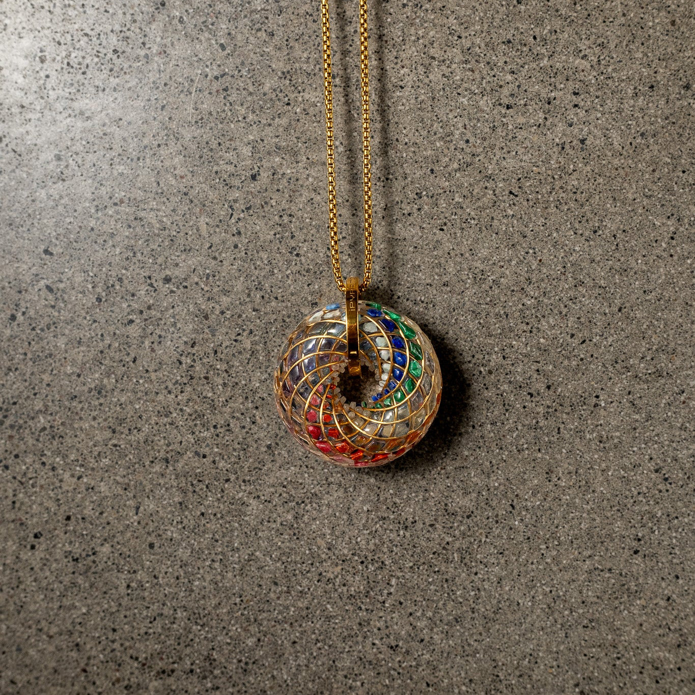 Full Spectrum iTorus iZ Crystal Toroidal Pendant