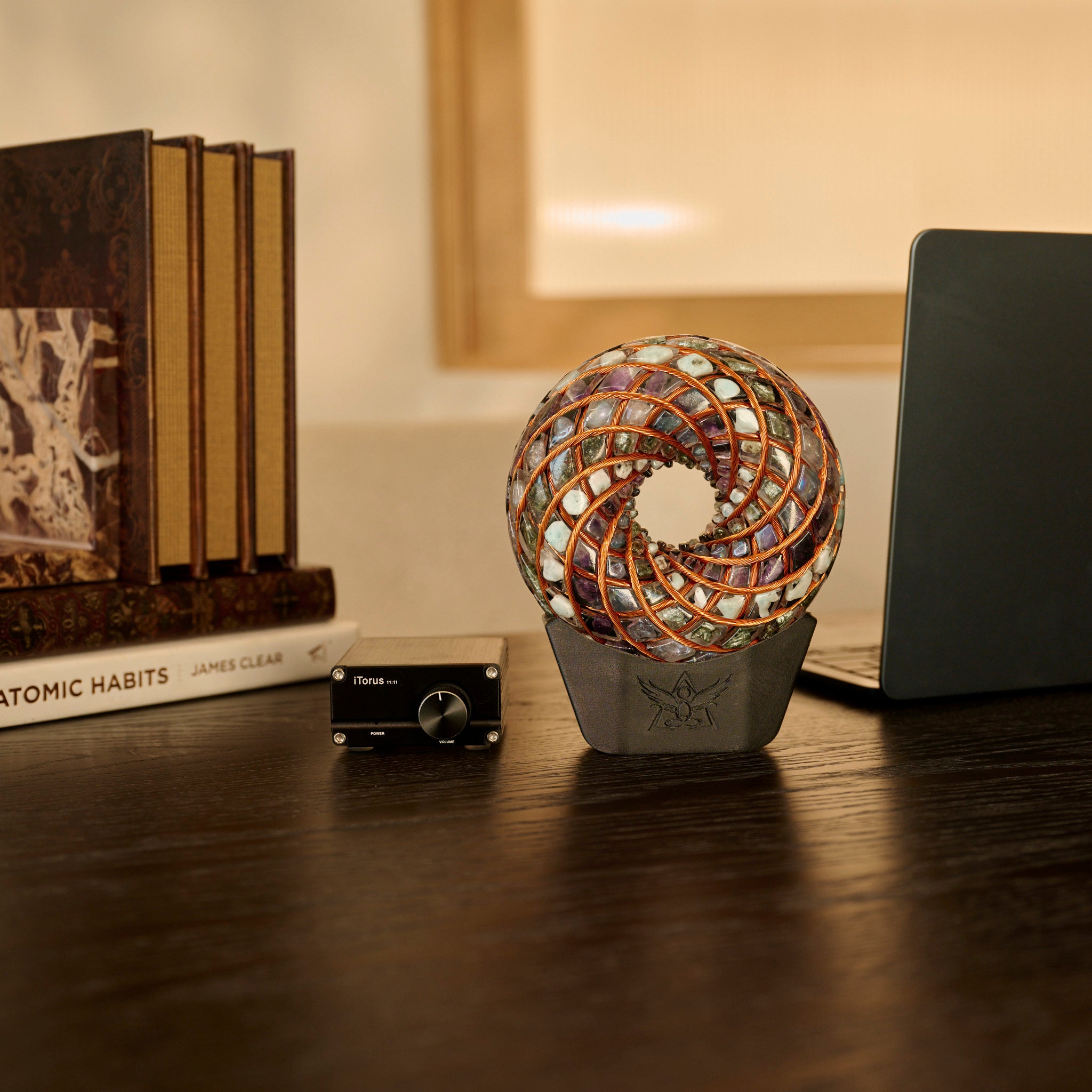 Custom Superluminal Spiral - iTorus i5 Portable PEMF Healing Device