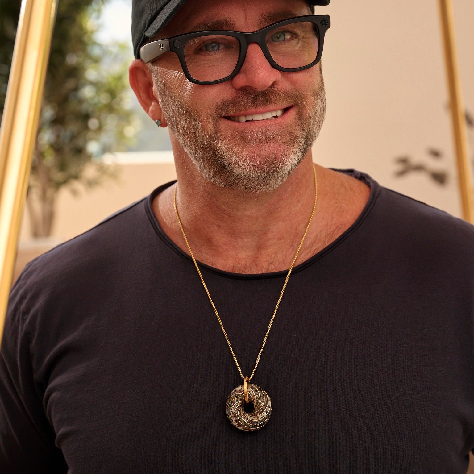 Custom Superluminal Spiral iZ Crystal Toroidal Pendant