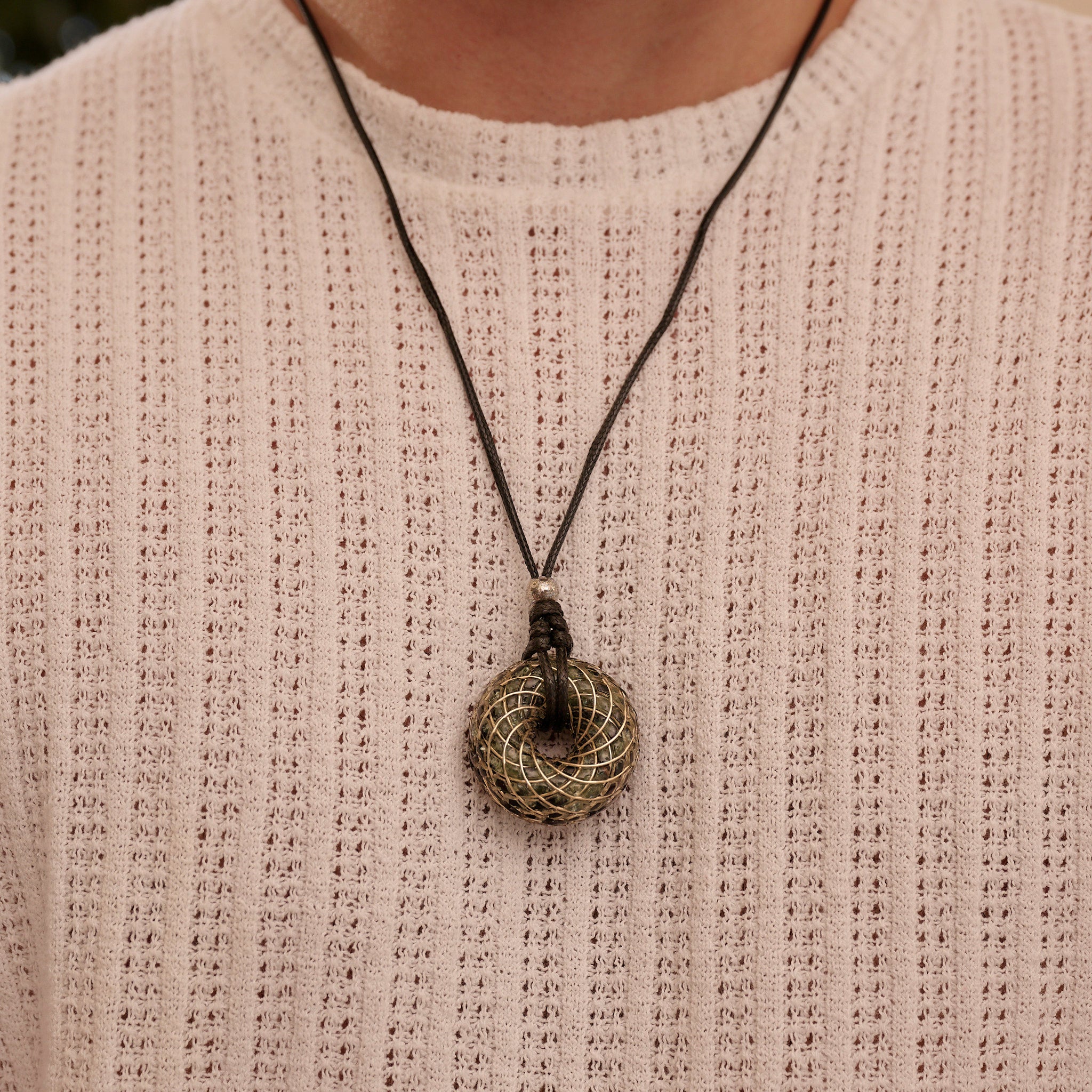 Seraphim iTorus iZ Crystal Toroidal Pendant