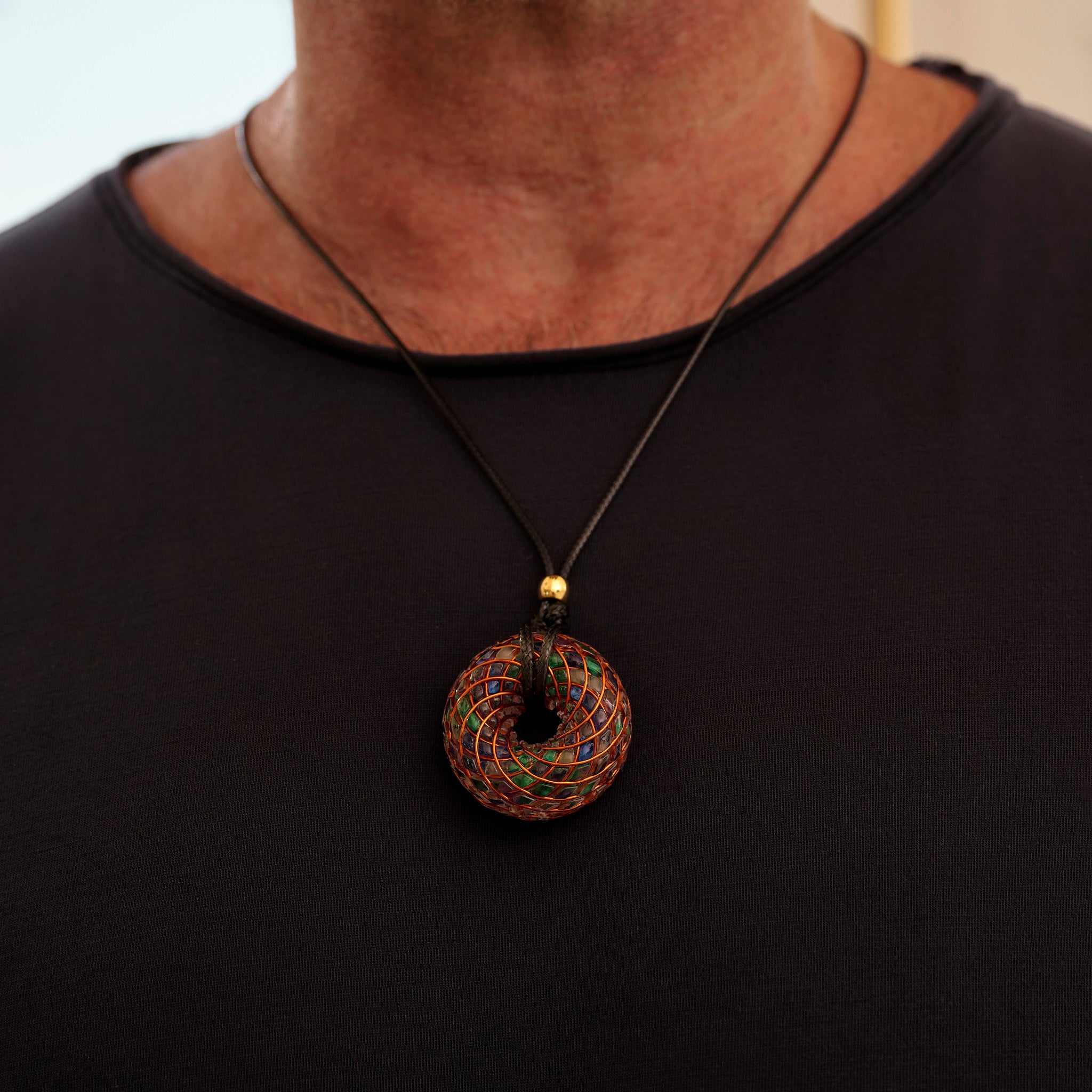 Classic Custom iTorus iZ Crystal Toroidal Pendant
