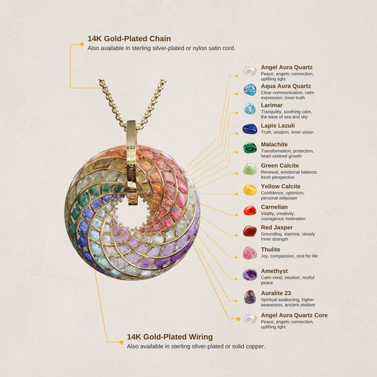 Full Spectrum iTorus iZ Crystal Toroidal Pendant