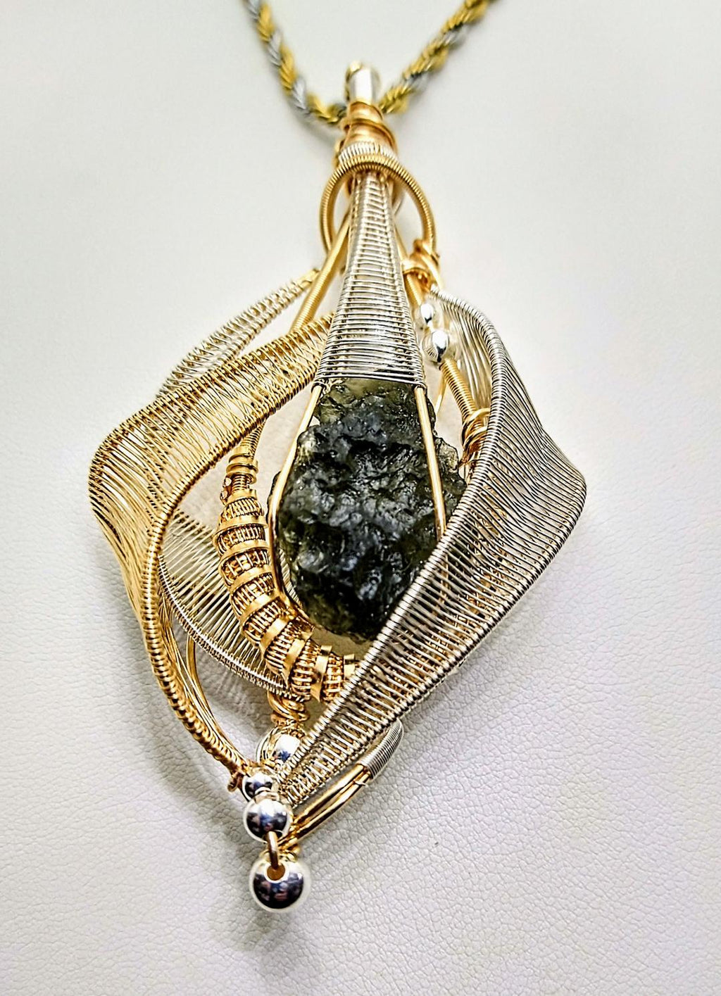 Moldavite Amulet – Moldavite Transformation Crystal Energy Amulet