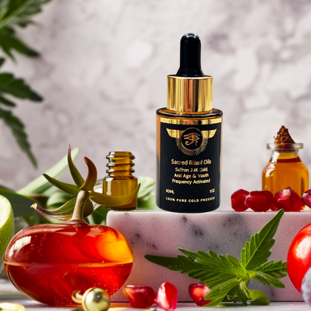 Youth Elixir Infused with Saffron and 24K Gold - iPyramids