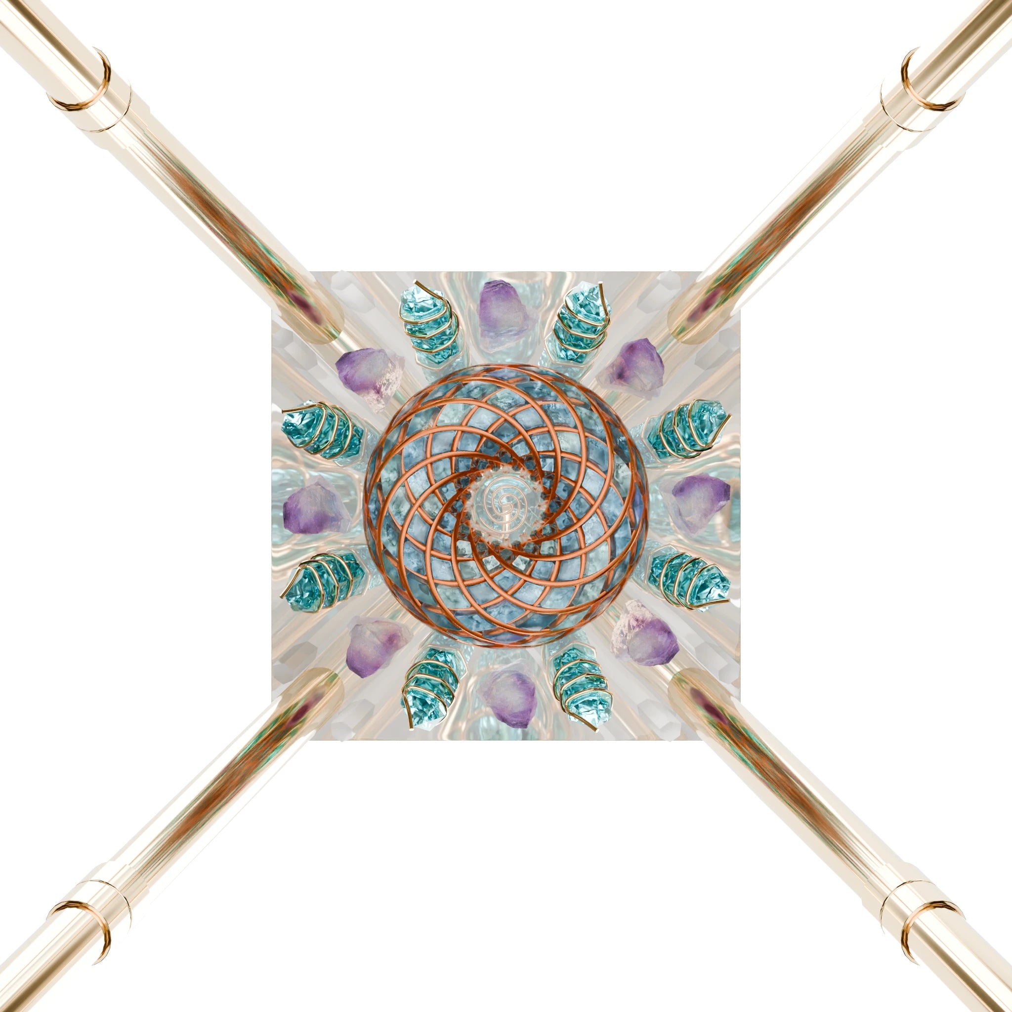 Aqua Superluminal – iPyramids i5 Nubian Quantum Vortex & Shield