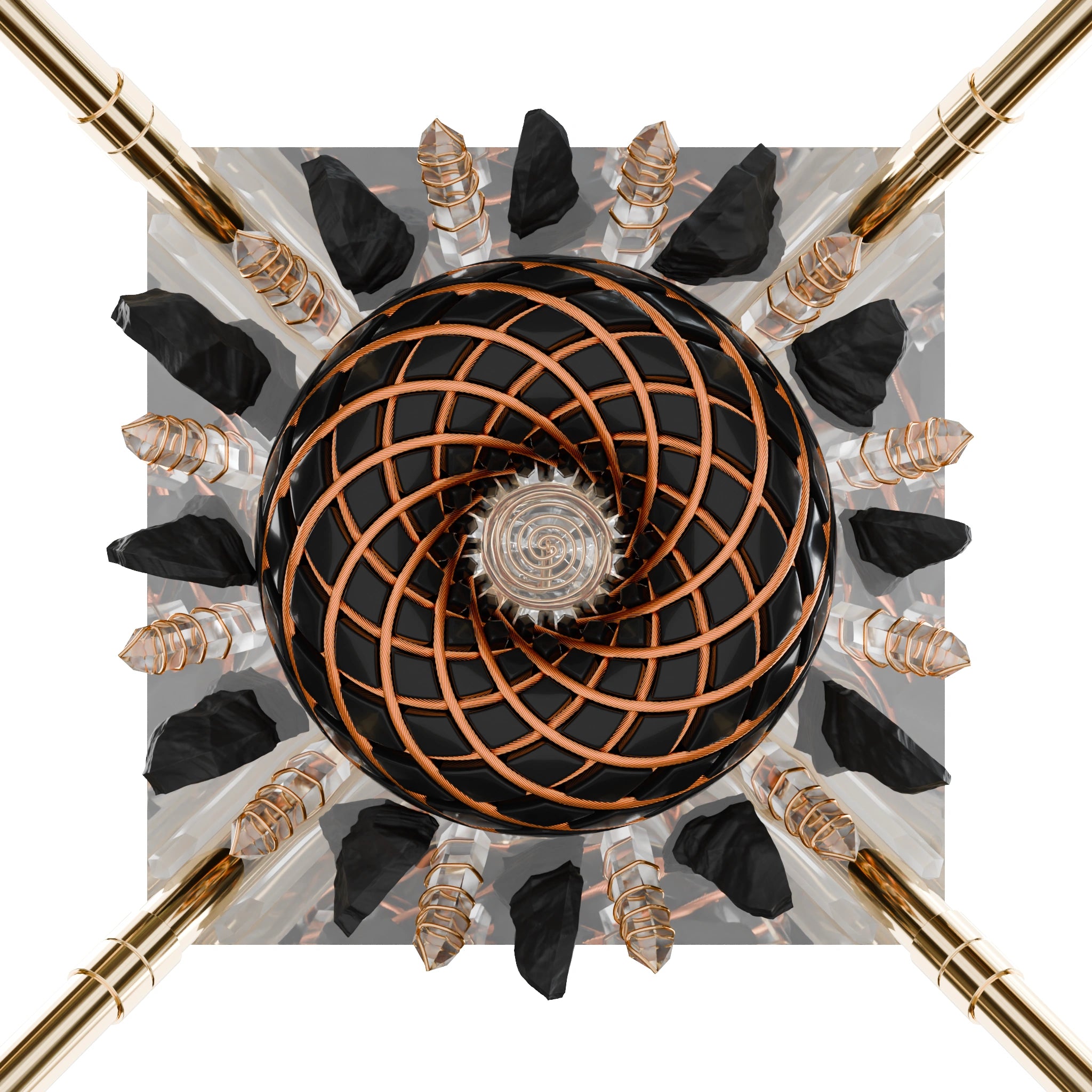 C60 Shungite – iPyramids i9 Giza Quantum Vortex & Shield