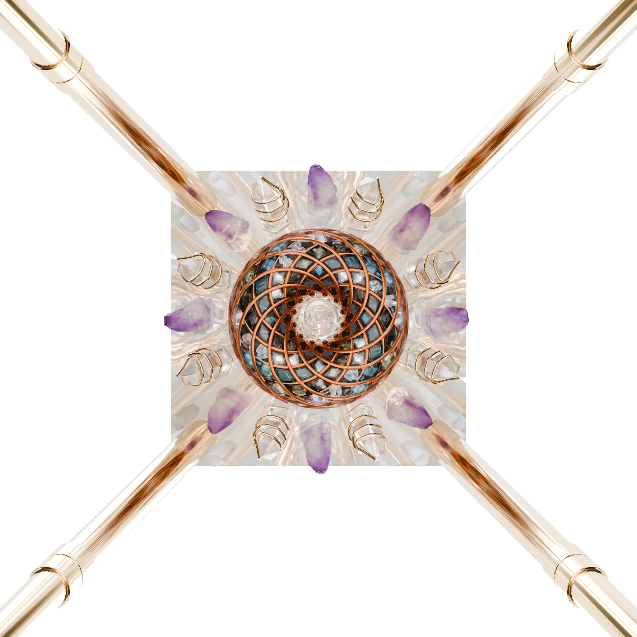 Custom Superluminal Spiral – iPyramids i5 Nubian Quantum Vortex & Shield