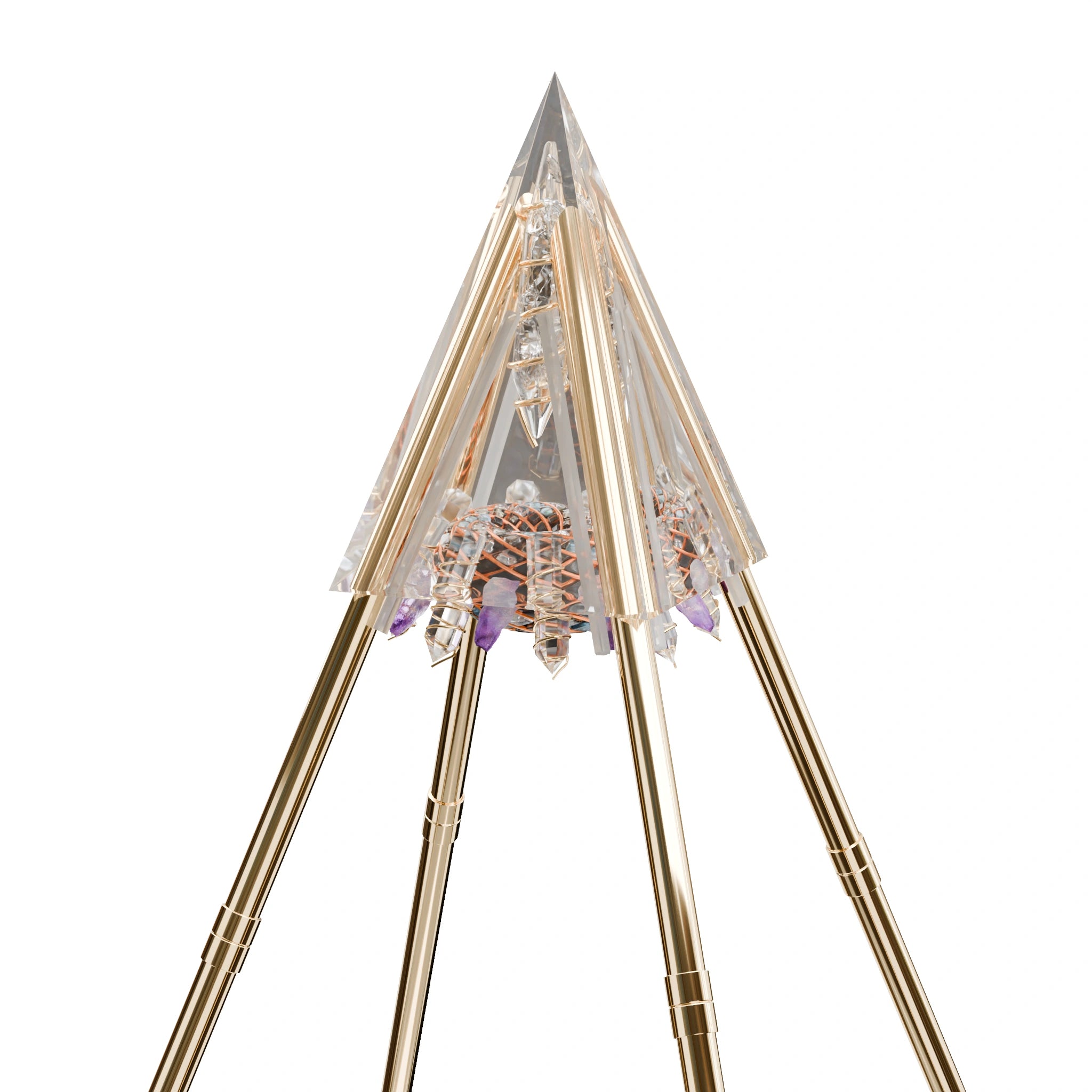 Custom Superluminal Spiral – iPyramids i5 Nubian Quantum Vortex & Shield