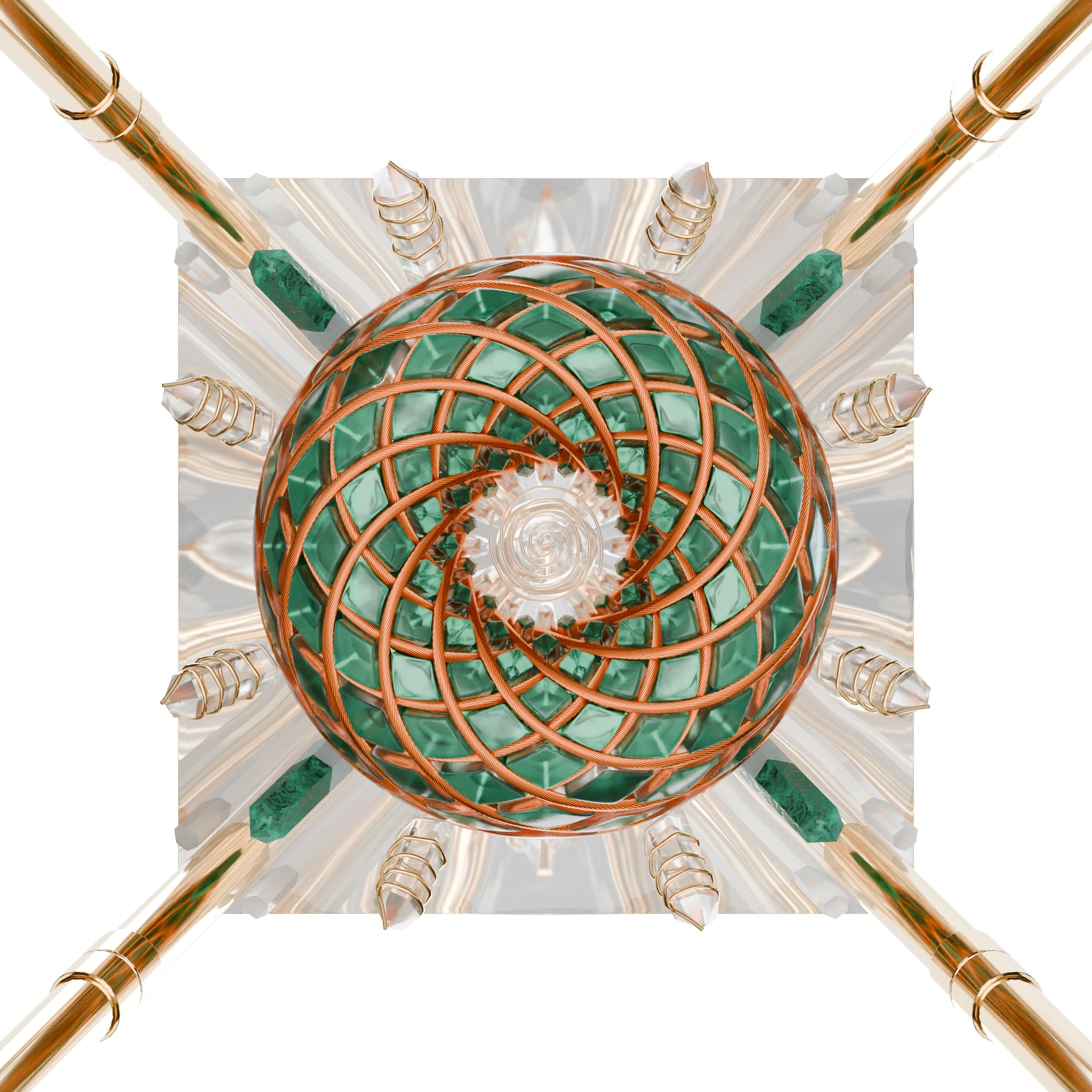 Heart Stone – iPyramids i9 Nubian Quantum Vortex & Shield