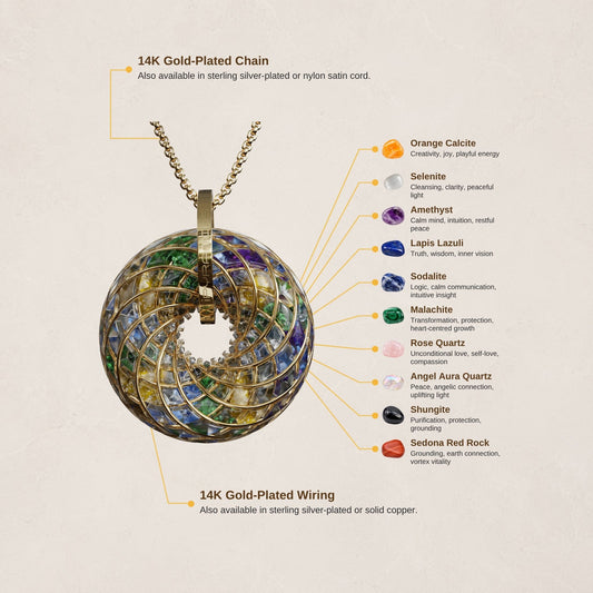 Classic Custom iTorus iZ Crystal Toroidal Pendant