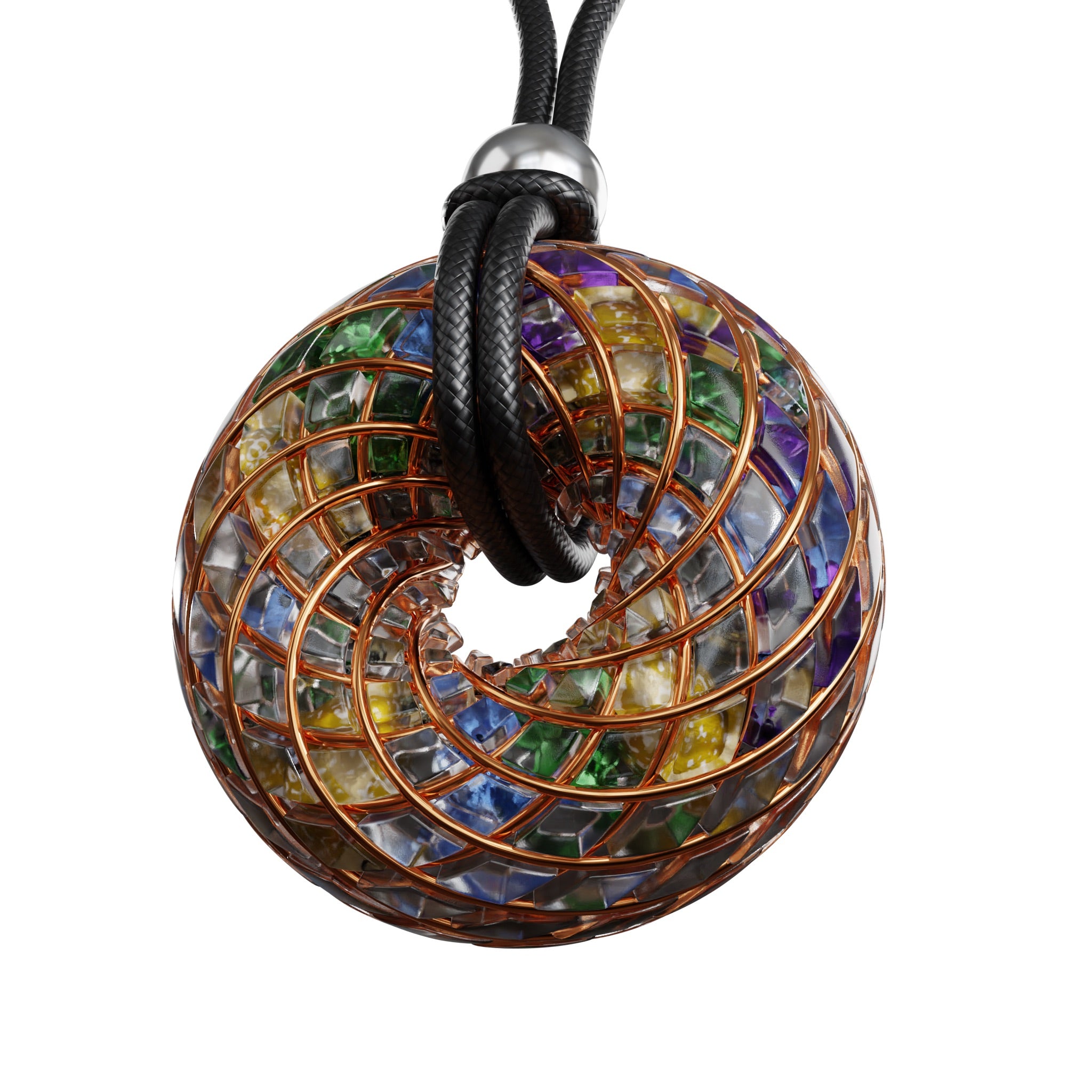 Classic Custom iTorus iZ Crystal Toroidal Pendant