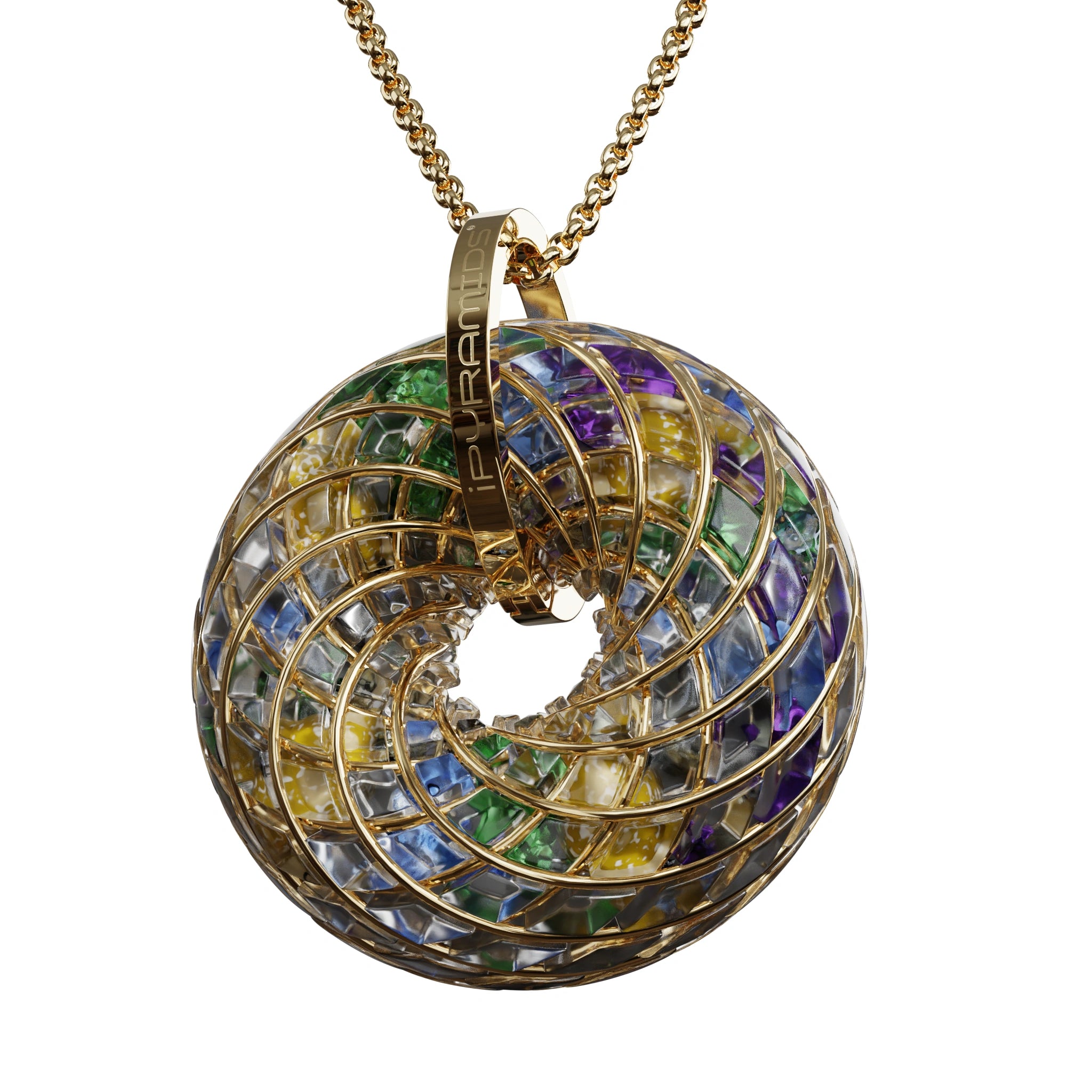 Classic Custom iTorus iZ Crystal Toroidal Pendant