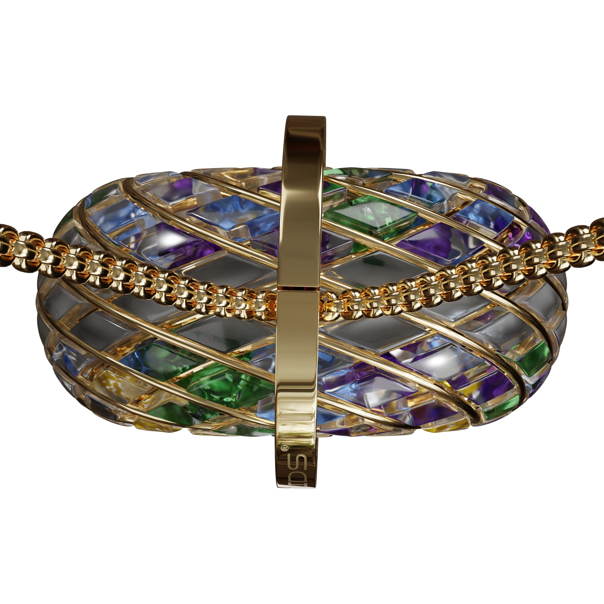 Classic Custom iTorus iZ Crystal Toroidal Pendant