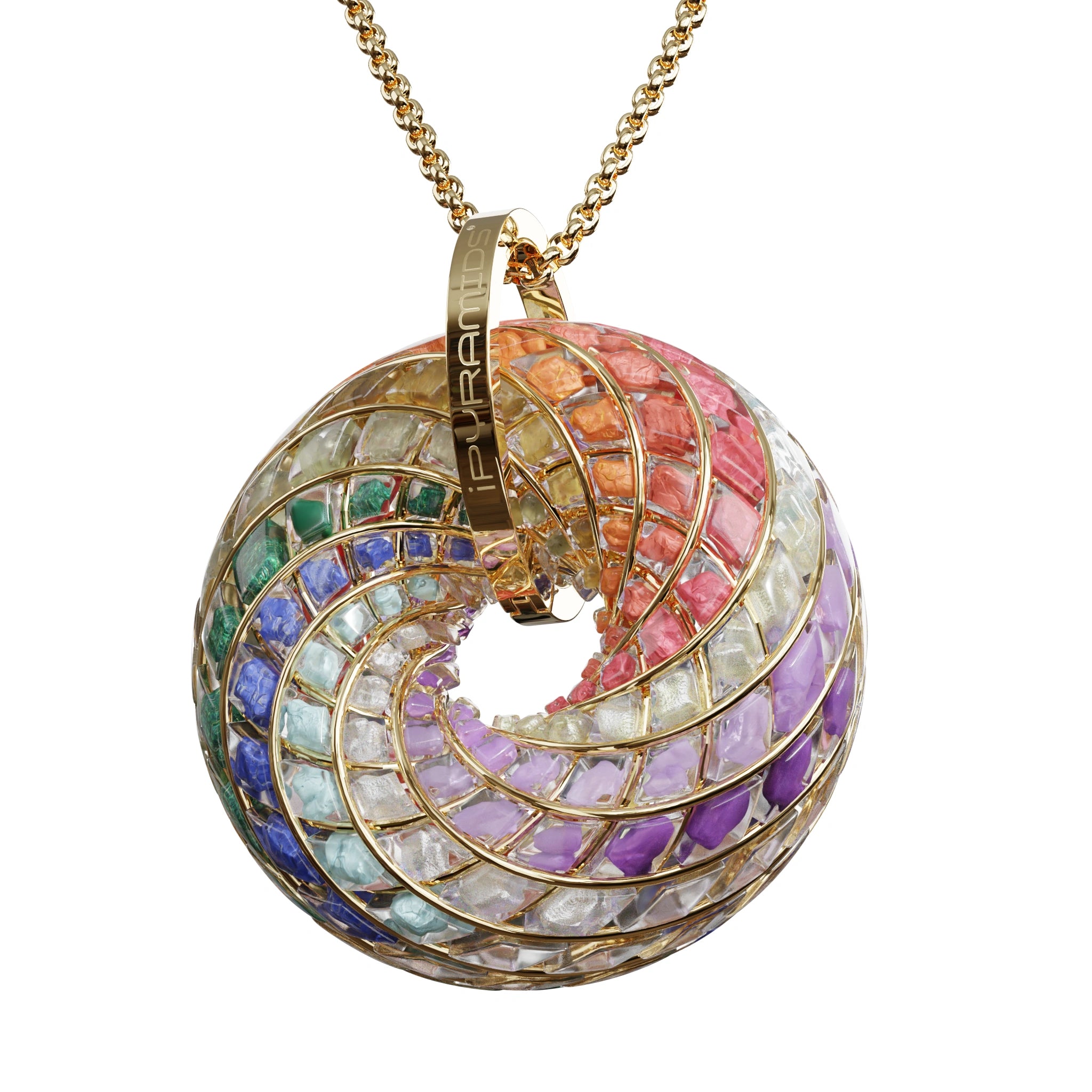 Full Spectrum iTorus iZ Crystal Toroidal Pendant