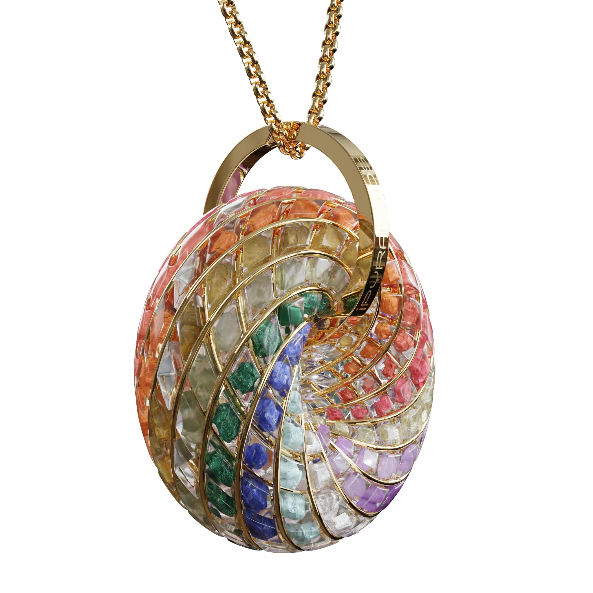 Full Spectrum iTorus iZ Crystal Toroidal Pendant