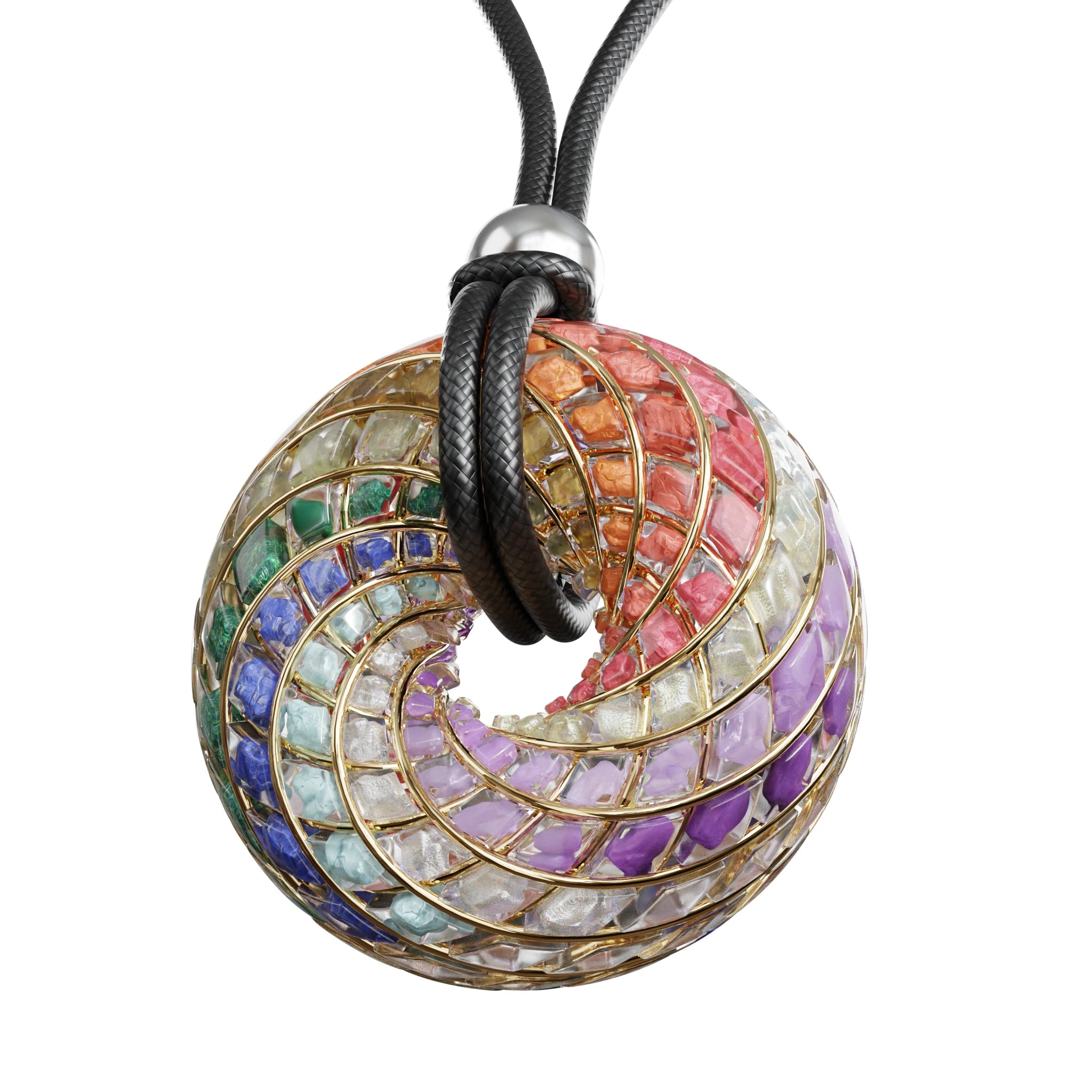 Full Spectrum iTorus iZ Crystal Toroidal Pendant