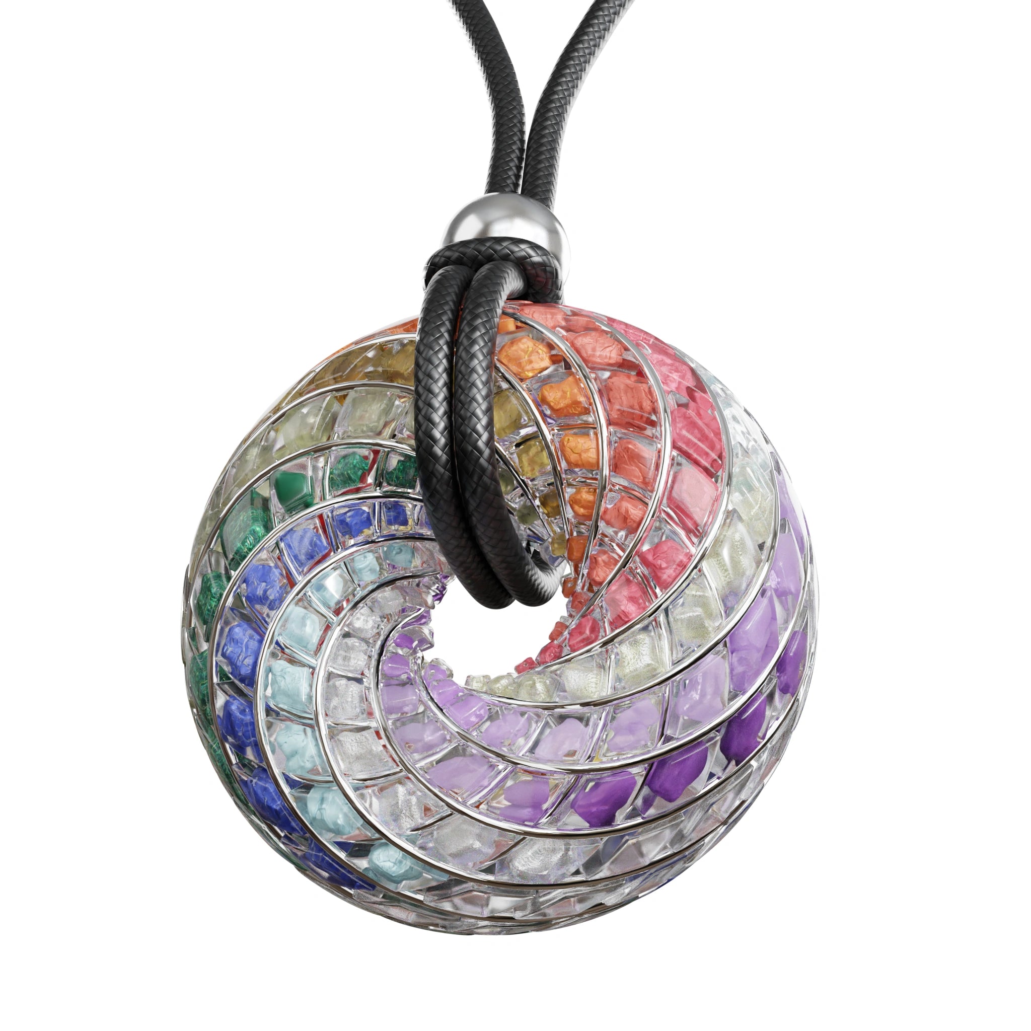 Full Spectrum iTorus iZ Crystal Toroidal Pendant