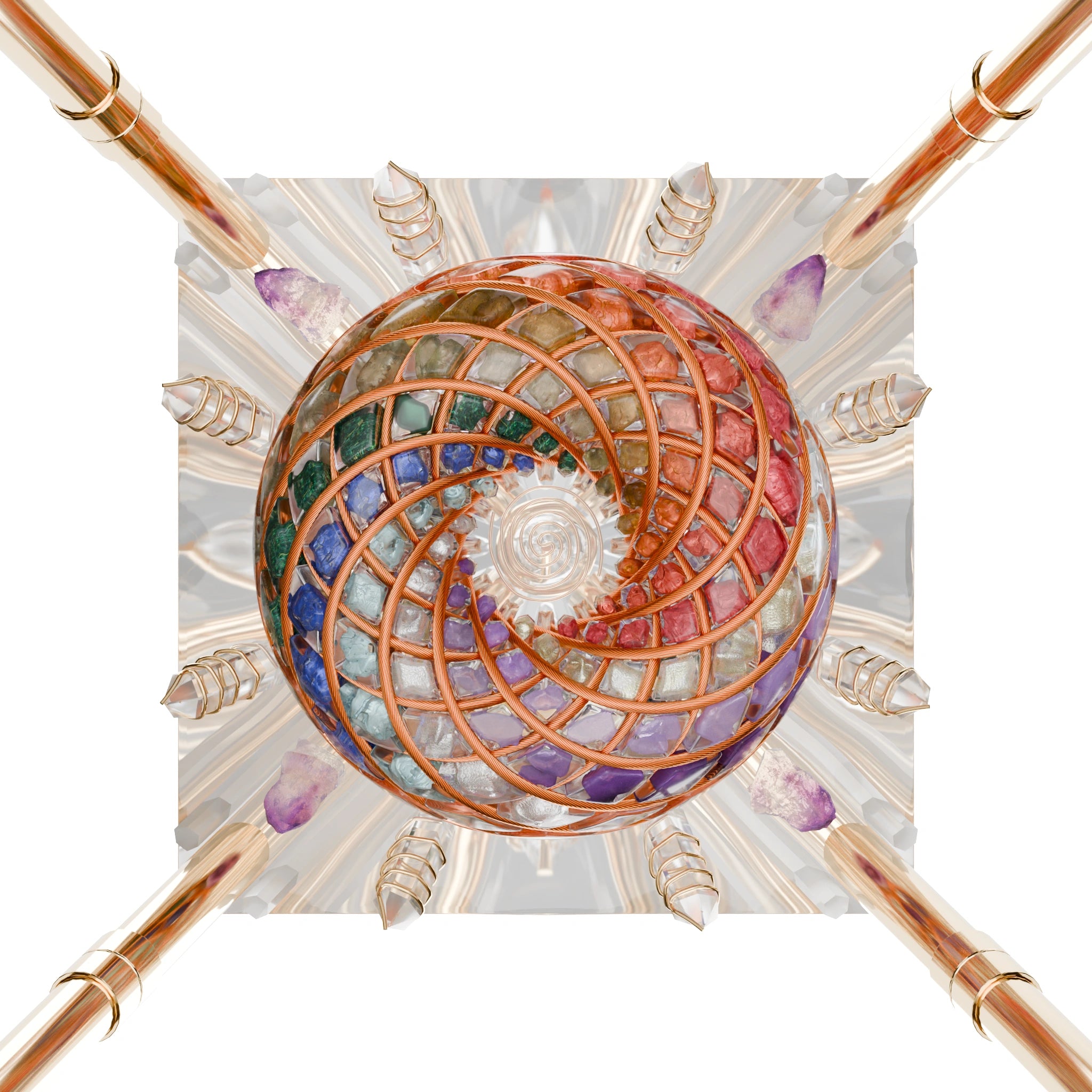 Full Spectrum – iPyramids i9 Nubian Quantum Vortex & Shield