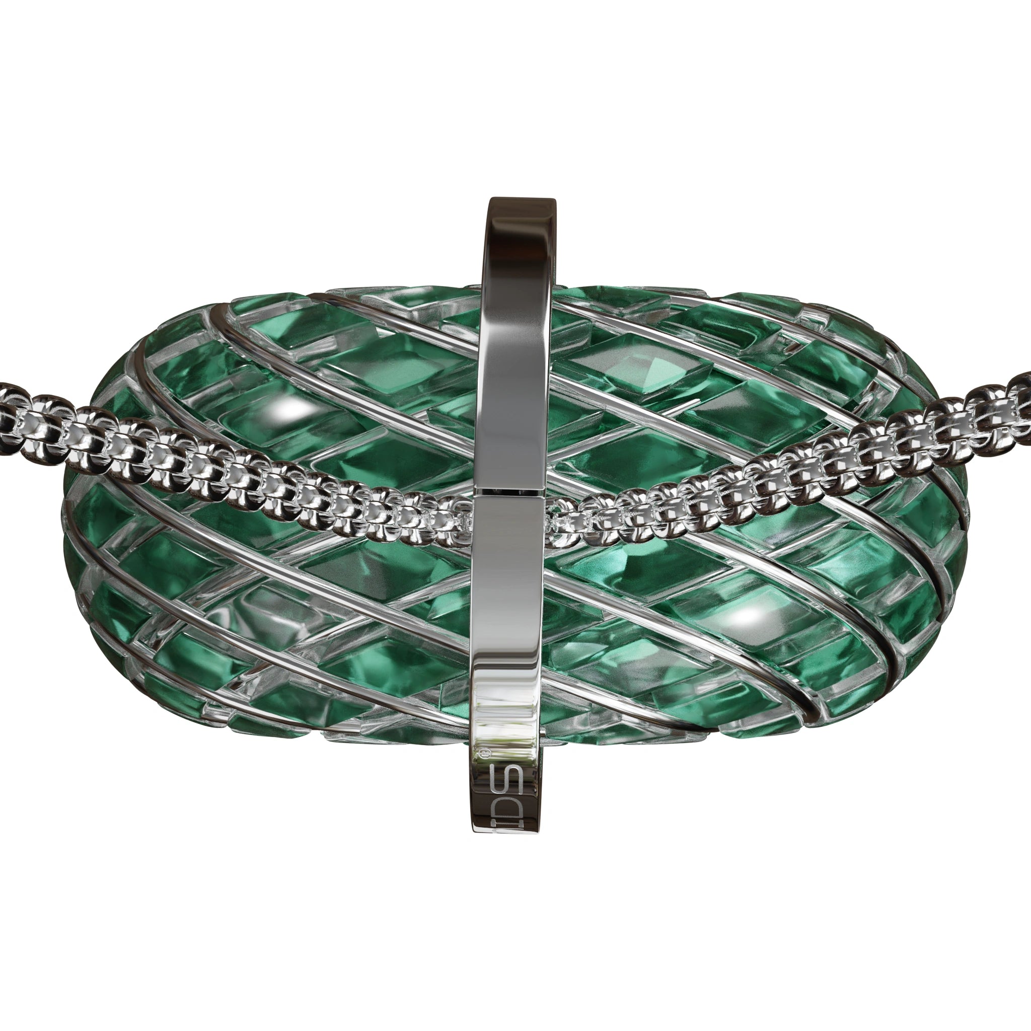 Heart Stone iTorus iZ Crystal Toroidal Pendant