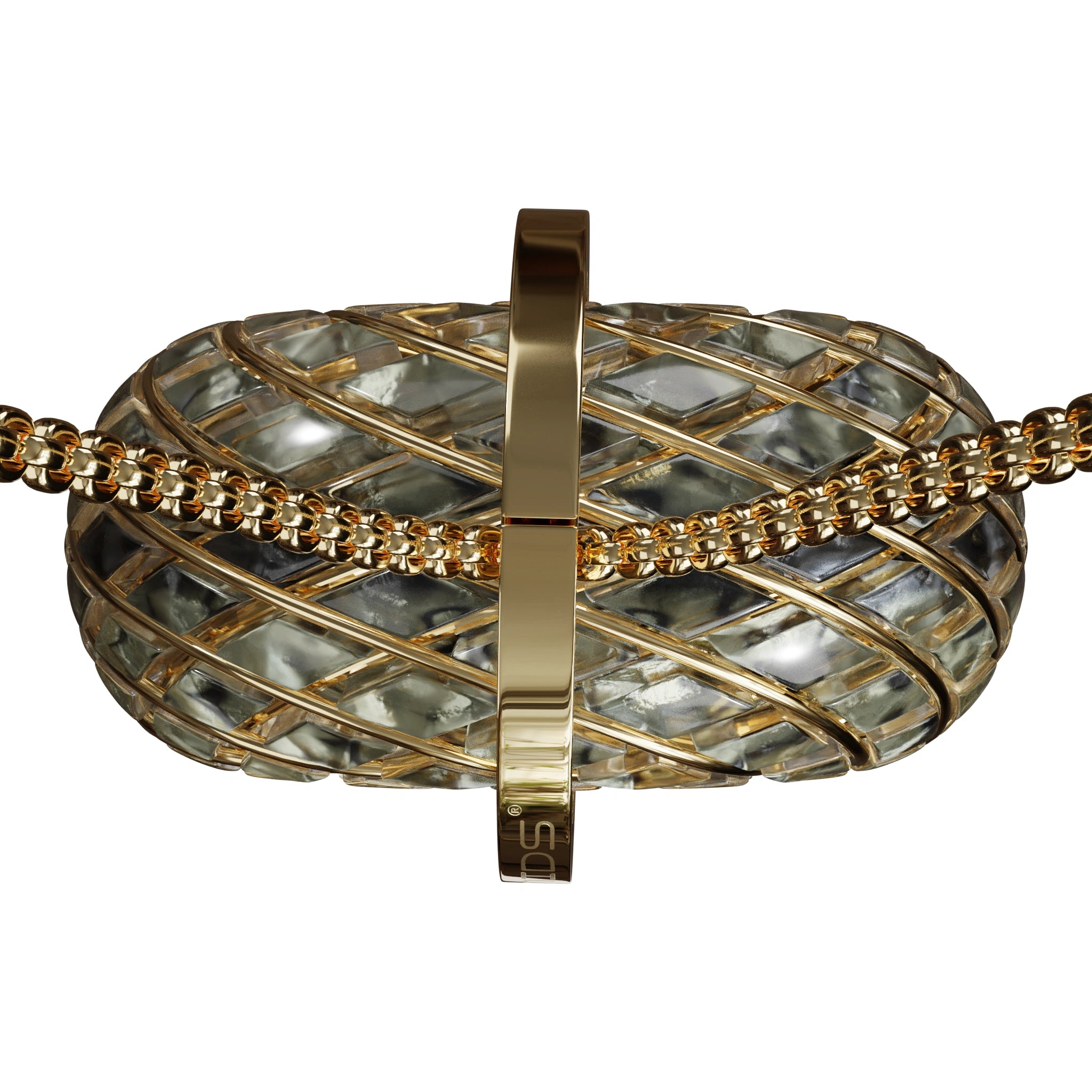 Seraphim iTorus iZ Crystal Toroidal Pendant