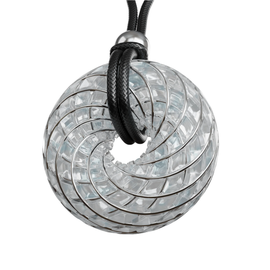 iTorus iZ Crystal Toroid Pendant for Energetic Balance - iPyramids