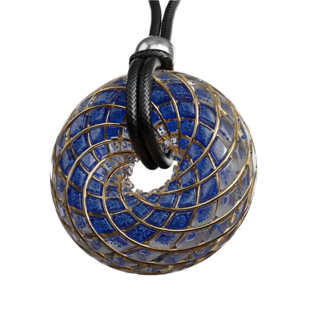 iTorus iZ Crystal Toroid Pendant for Energetic Balance - iPyramids