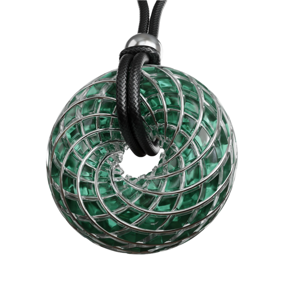 iTorus iZ Crystal Toroid Pendant for Energetic Balance - iPyramids