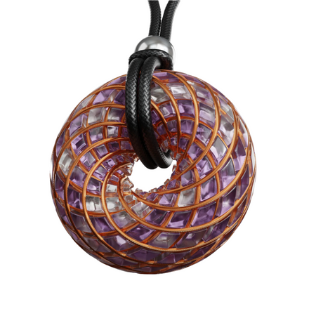 iTorus iZ Crystal Toroid Pendant for Energetic Balance - iPyramids