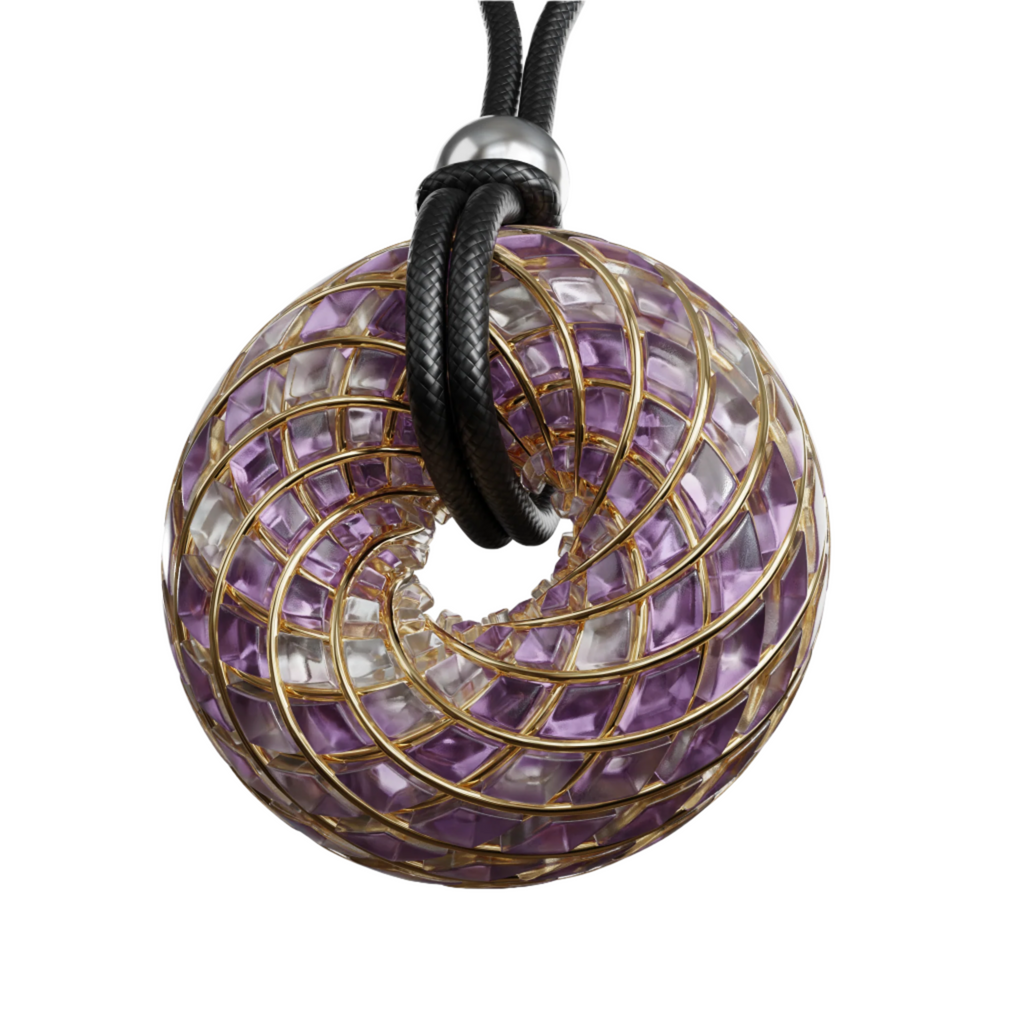 iTorus iZ Crystal Toroid Pendant for Energetic Balance - iPyramids