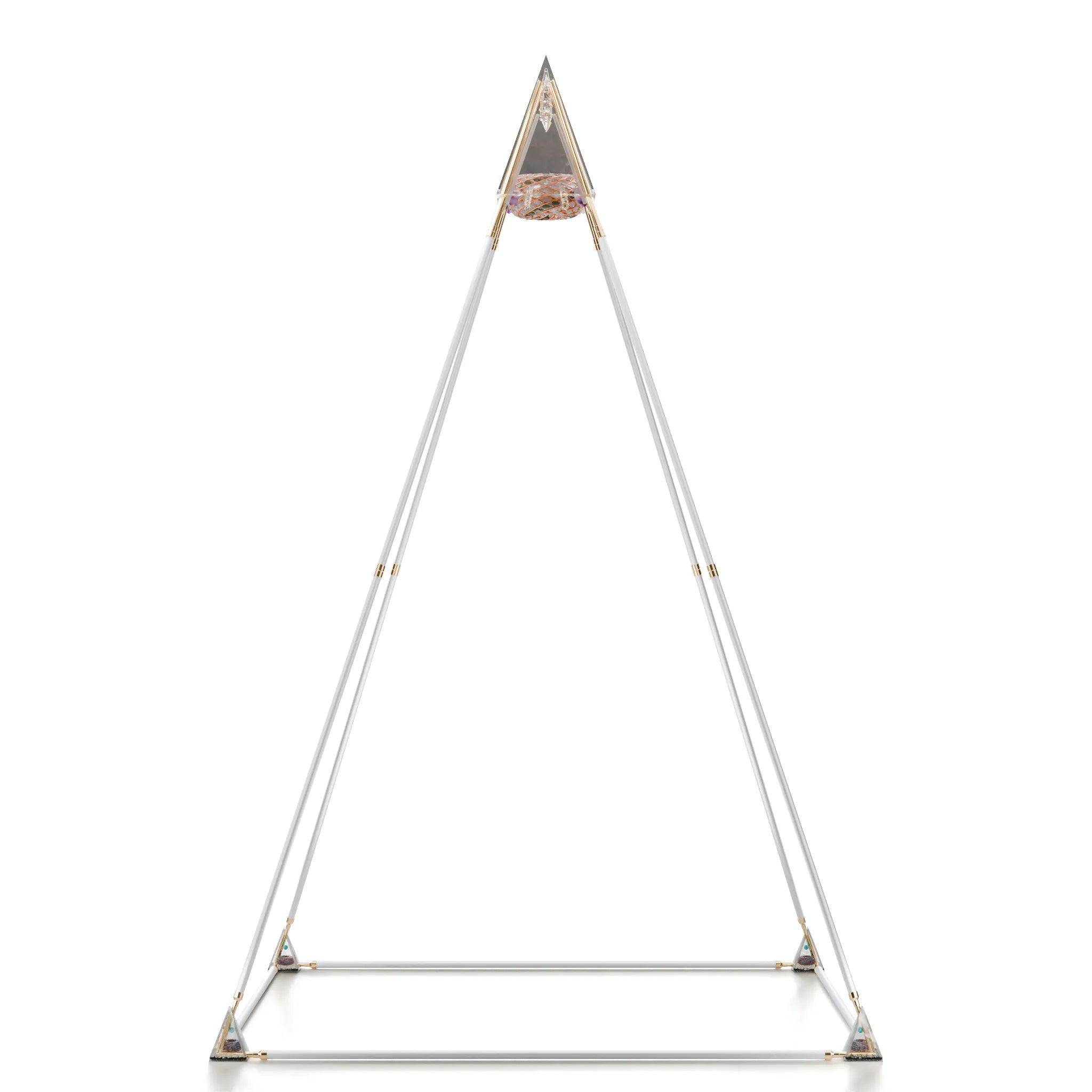 Moldavite and Angel Aura – iPyramids i9 Nubian Quantum Vortex & Shield