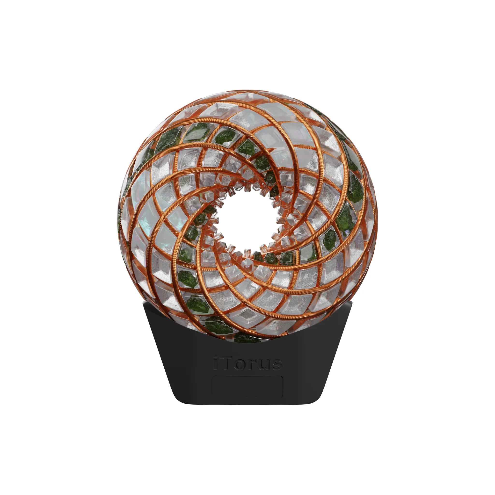 Moldavite and Angel Aura - iTorus i5 Portable PEMF Healing Device