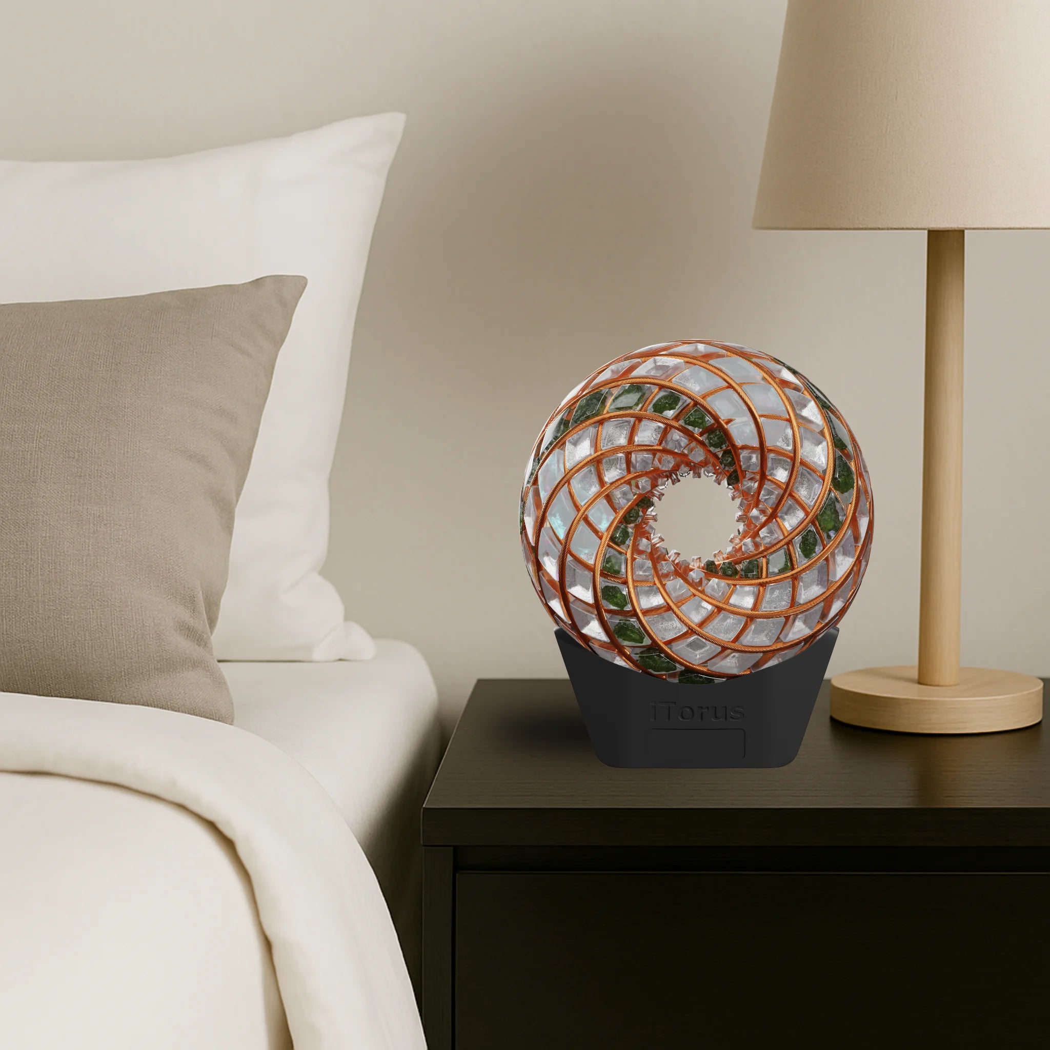 Moldavite and Angel Aura - iTorus i5 Portable PEMF Healing Device